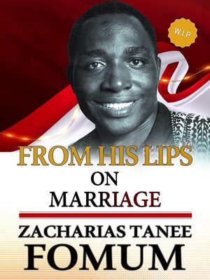 cover image of From His Lips on Marriage